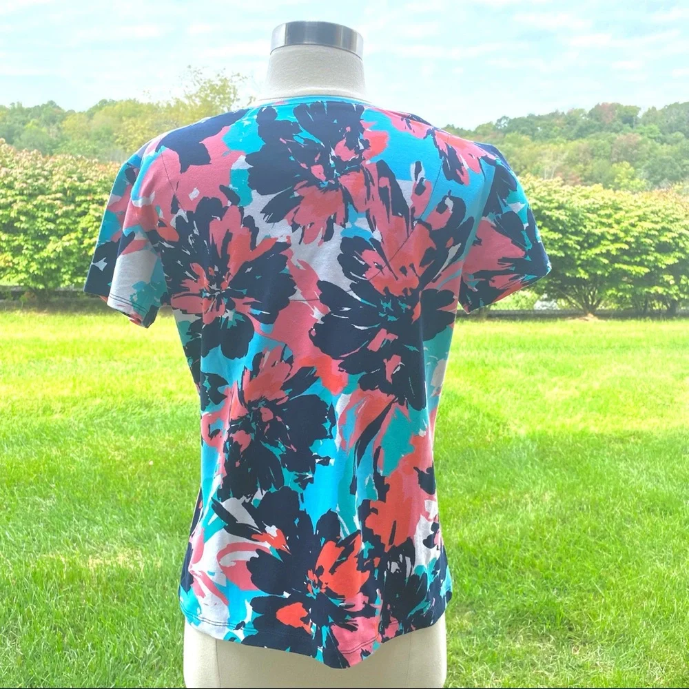 Ruby Rd. Embellished Short Sleeve Top - Picture 8 of 16